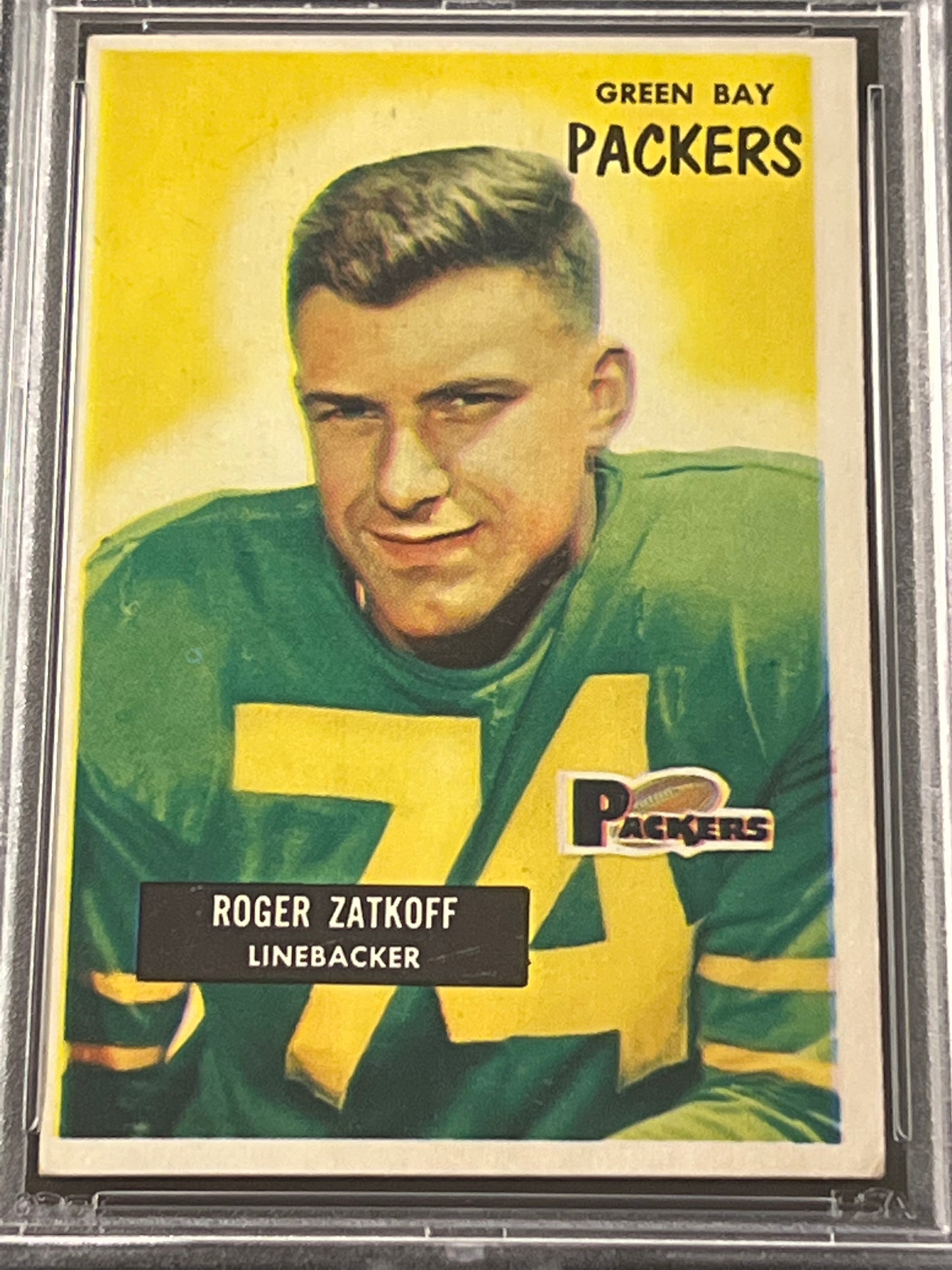 1955 Bowman ROGER ZATKOFF - PSA 2