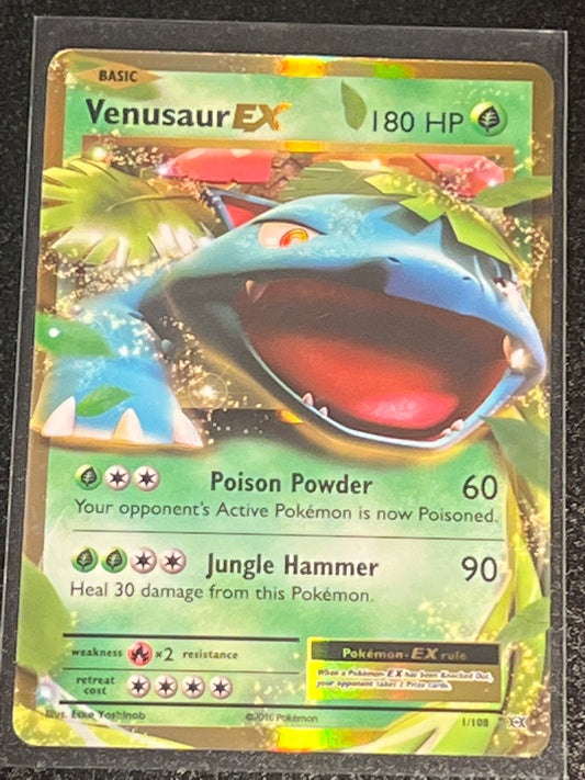 2016 Pokemon Venusaur EX - Ultra Rare - #1