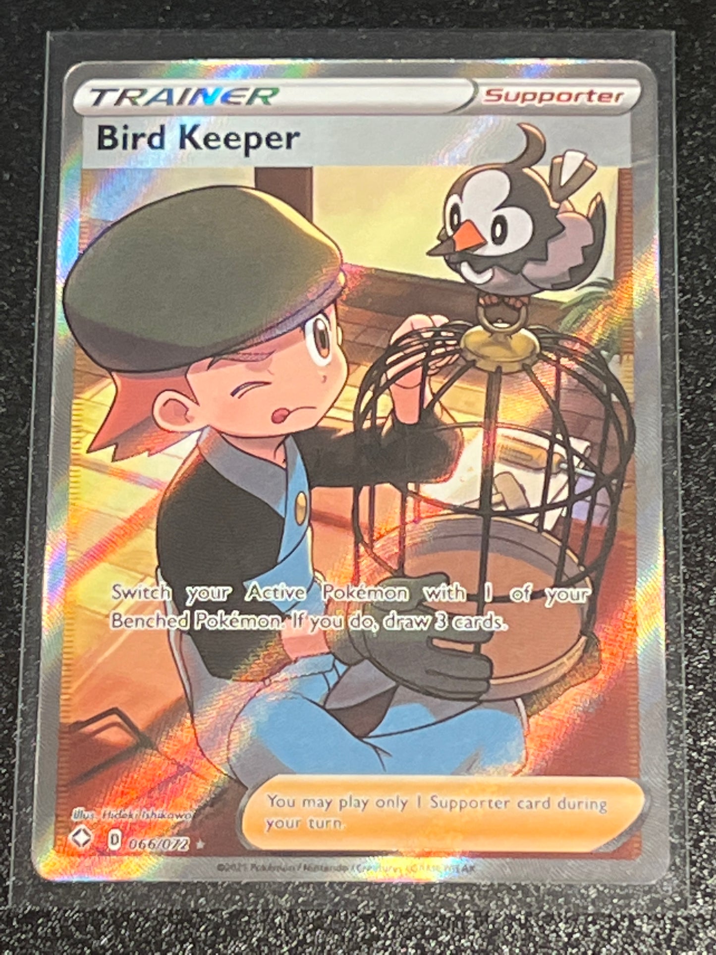 2021 Pokemon BIRD KEEPER - Holo - #66