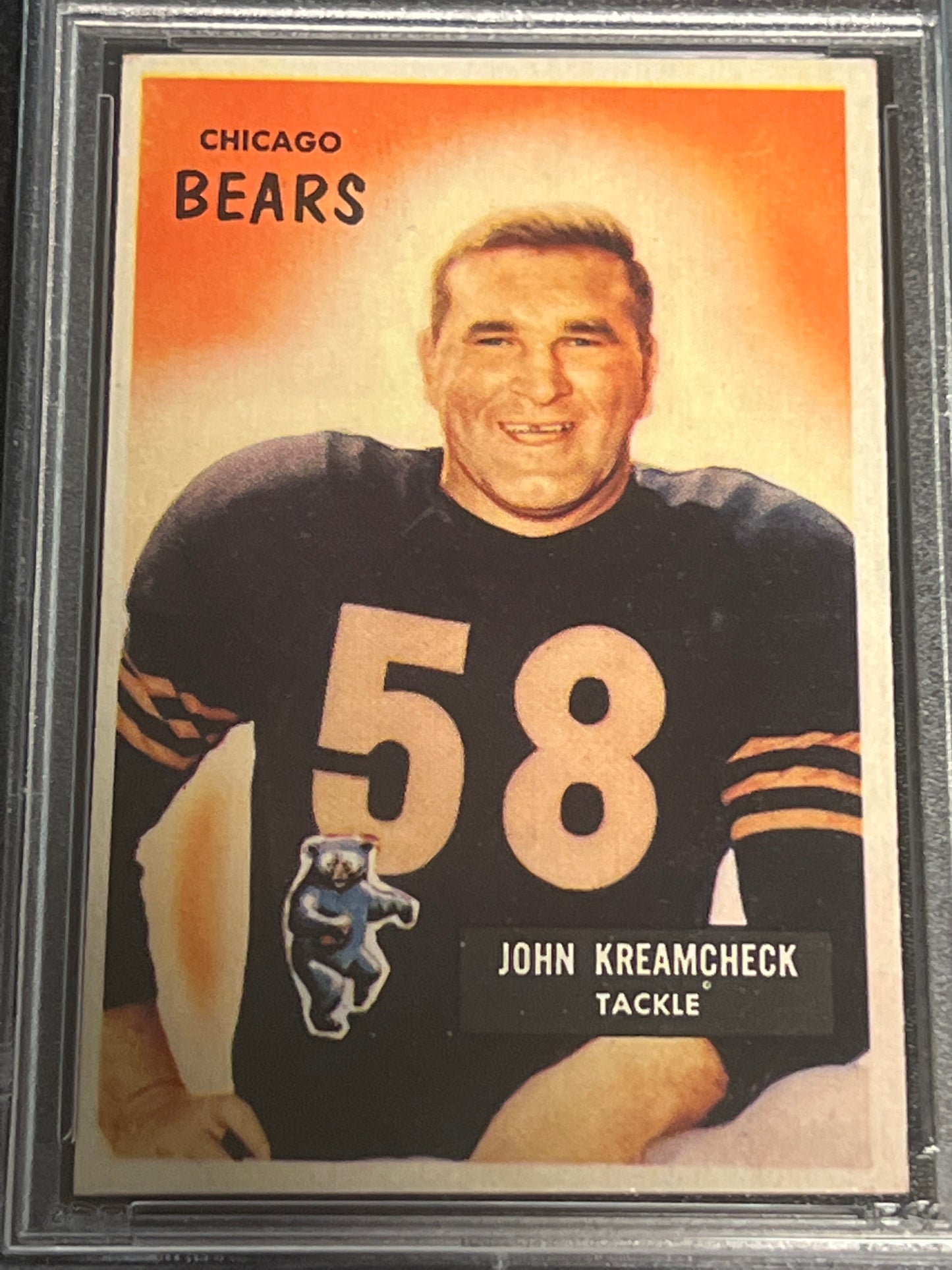 1955 Bowman JOHN KREAMCHECK - PSA 5.5