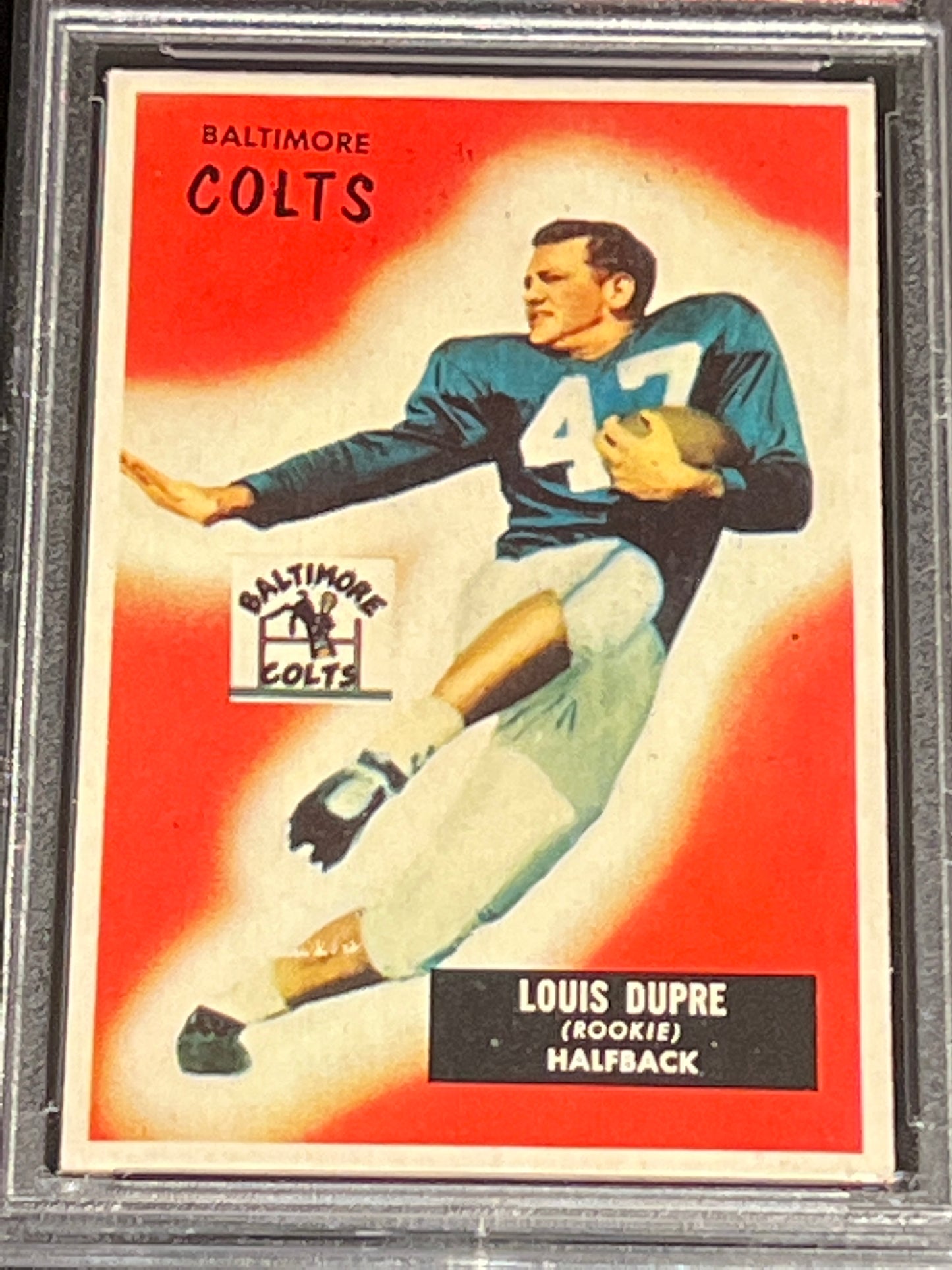 1955 Bowman L.G. DUPRE - RC - #160 - PSA 4