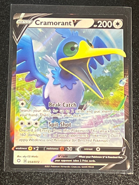 2021 Pokemon Cramorant V - Ultra Rare - #54