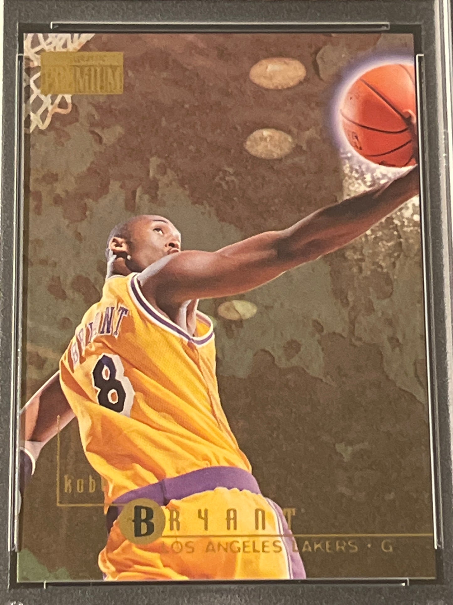 1996 Skybox Premium - KOBE BRYANT - RC - #55 - PSA 9