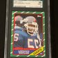 1986 Topps LAWRENCE TAYLOR  - #151 - SGC 8