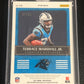 2021 Panini One TERRACE MARSHALL JR - Patch Card - AUTO 07/35 #318