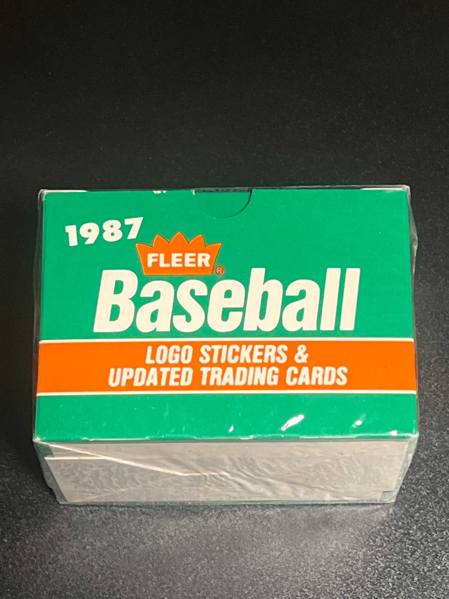 1987 Fleer Baseball Logo Stickers & Updated Trading Cards (Sealed)