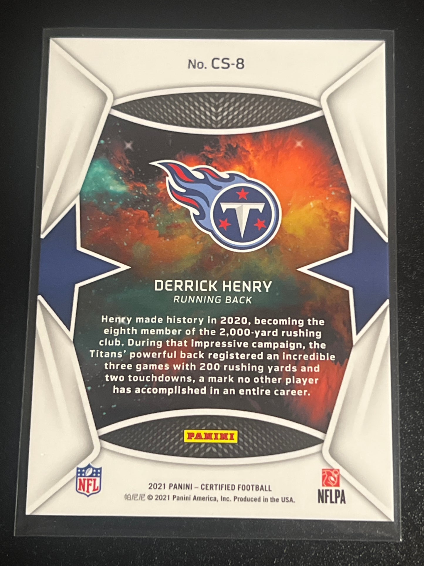 2021 Panini Certified DERRICK HENRY 088/249 #CS-8