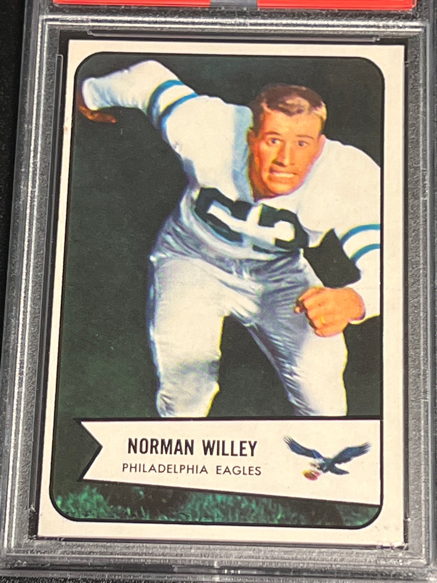 1954 Bowman NORM WILLEY - RC - #21 - PSA 5