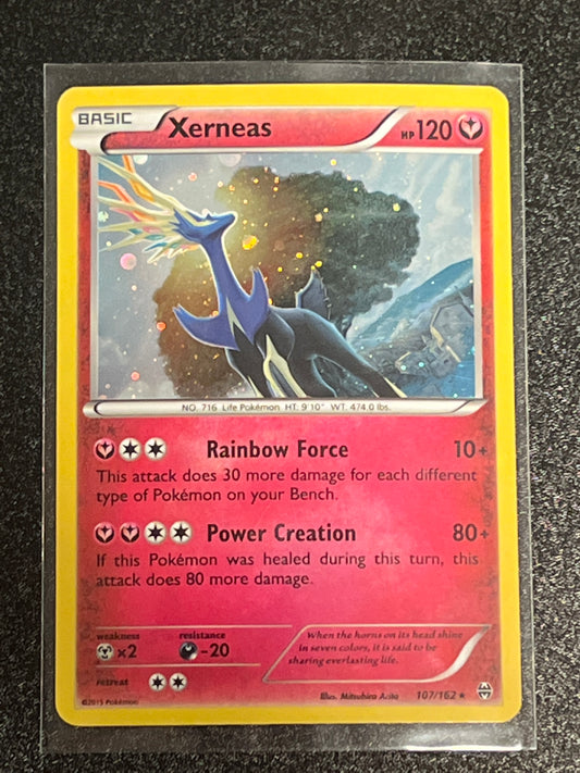 2015 Pokemon XERNEAS - Holo - #107