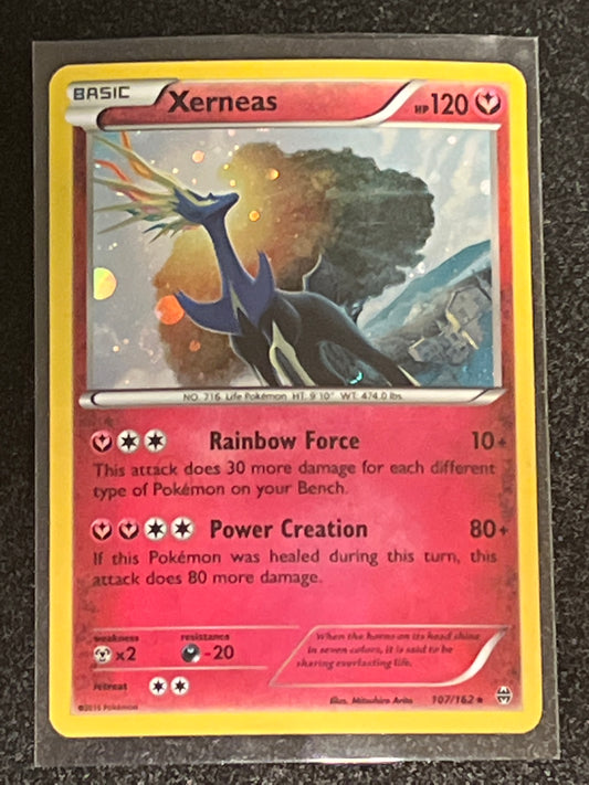 2015 Pokemon XERNEAS - Holo - #107