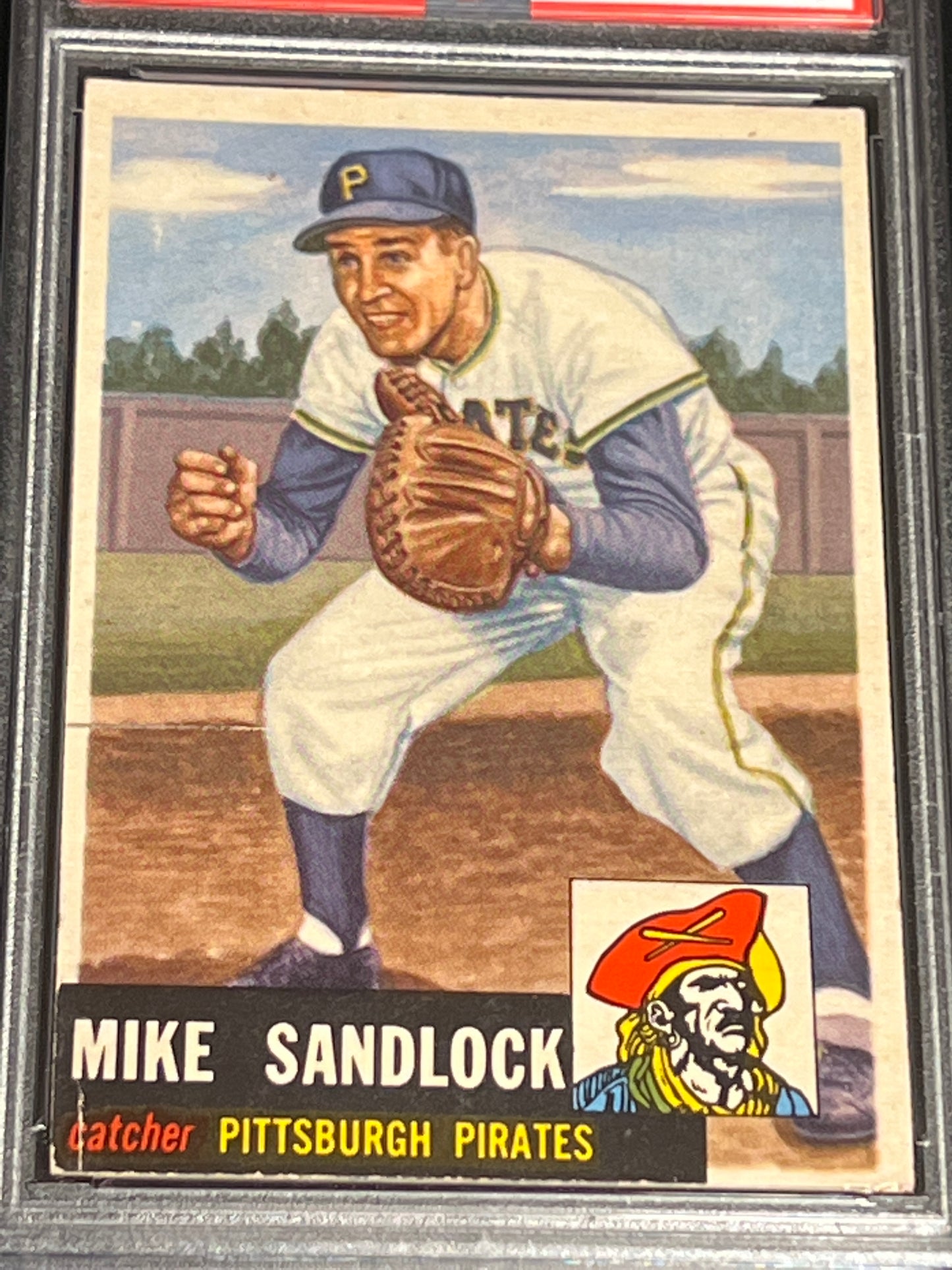 1953 Topps MIKE SANDLOCK - PSA 4 #247