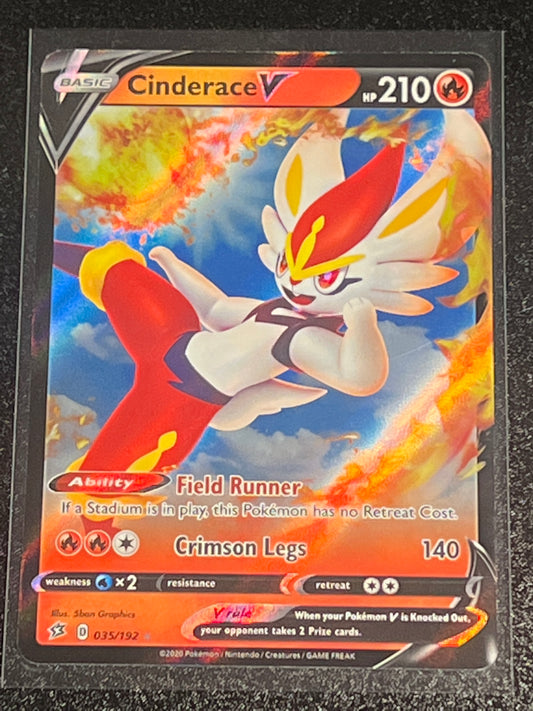 2020 Pokemon Cinderace V - Ultra Rare - #35