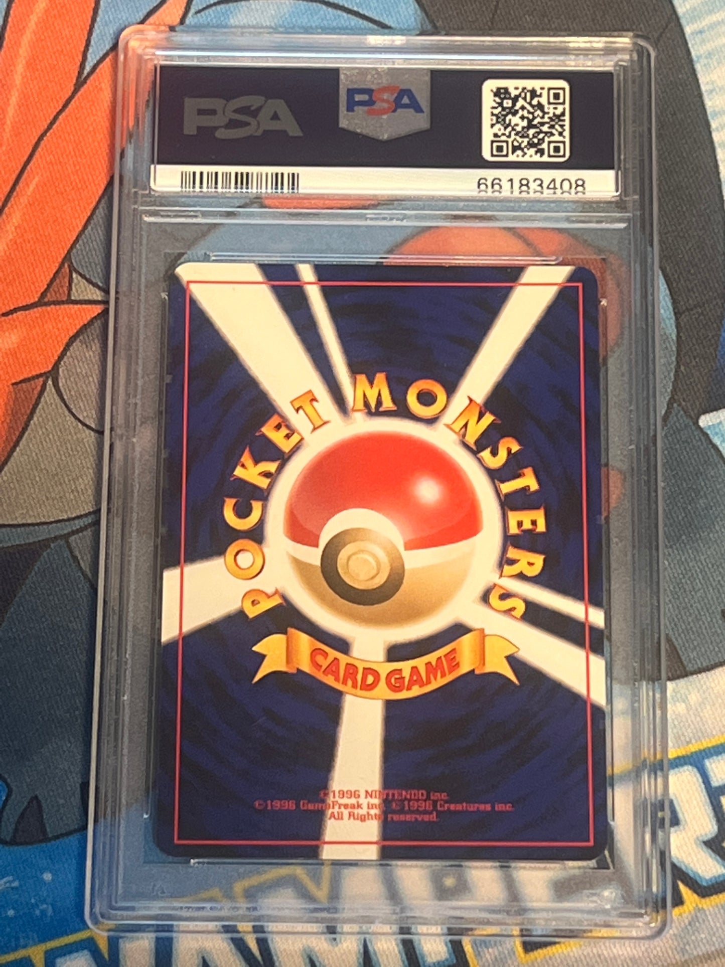 2001 Pokemon Pocket Monsters Japanese Neo 4 - Light Togetic - Holo - Graded PSA 5 - #176