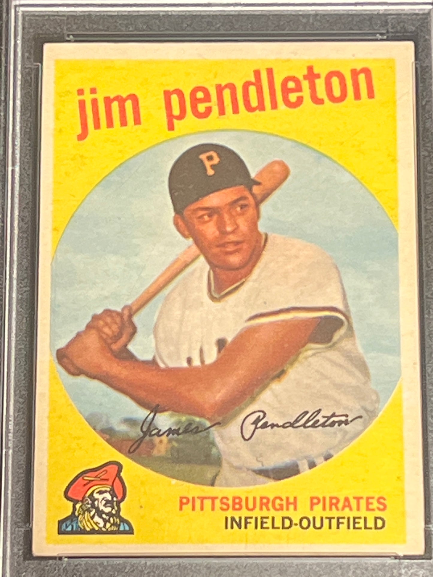 1959 Topps JIM PENDLETON - #174 - PSA 5