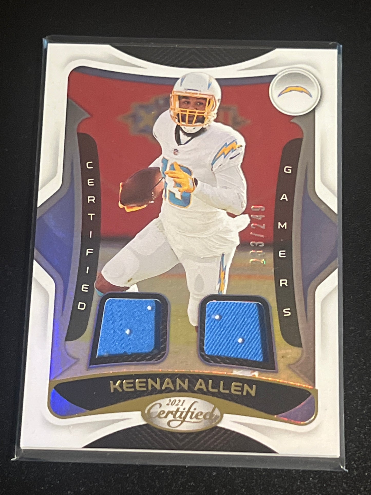 Panini Certified KEENAN ALLEN - Patch Card 233/249 #10