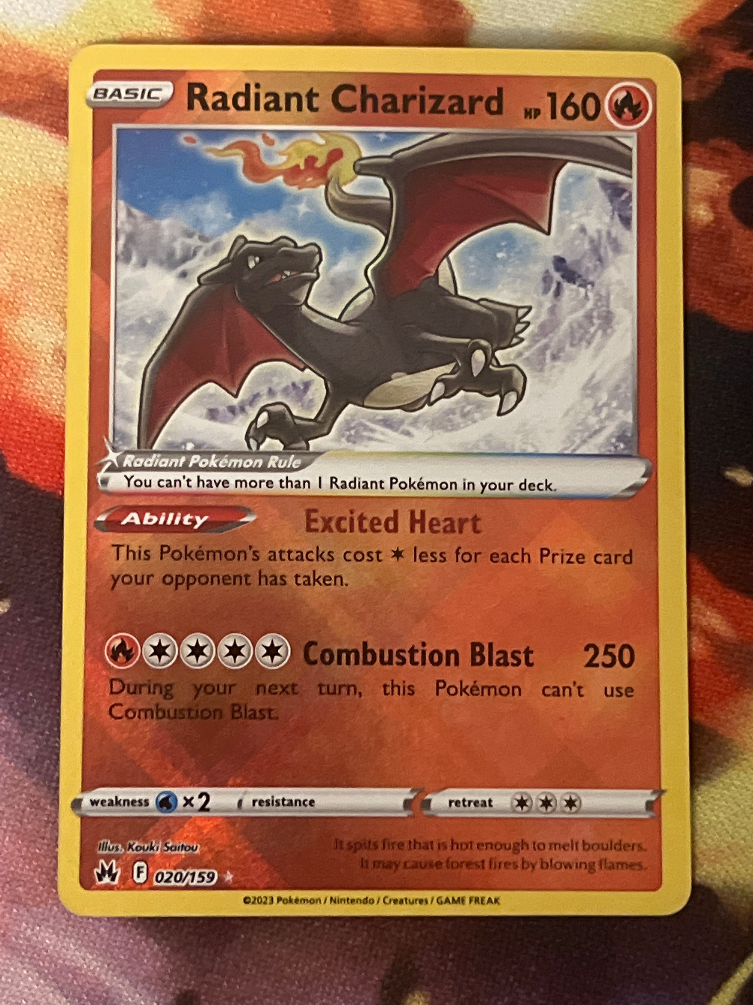 2023 Pokemon Radiant Charizard - Radiant Rare - #20 – Poke Plug