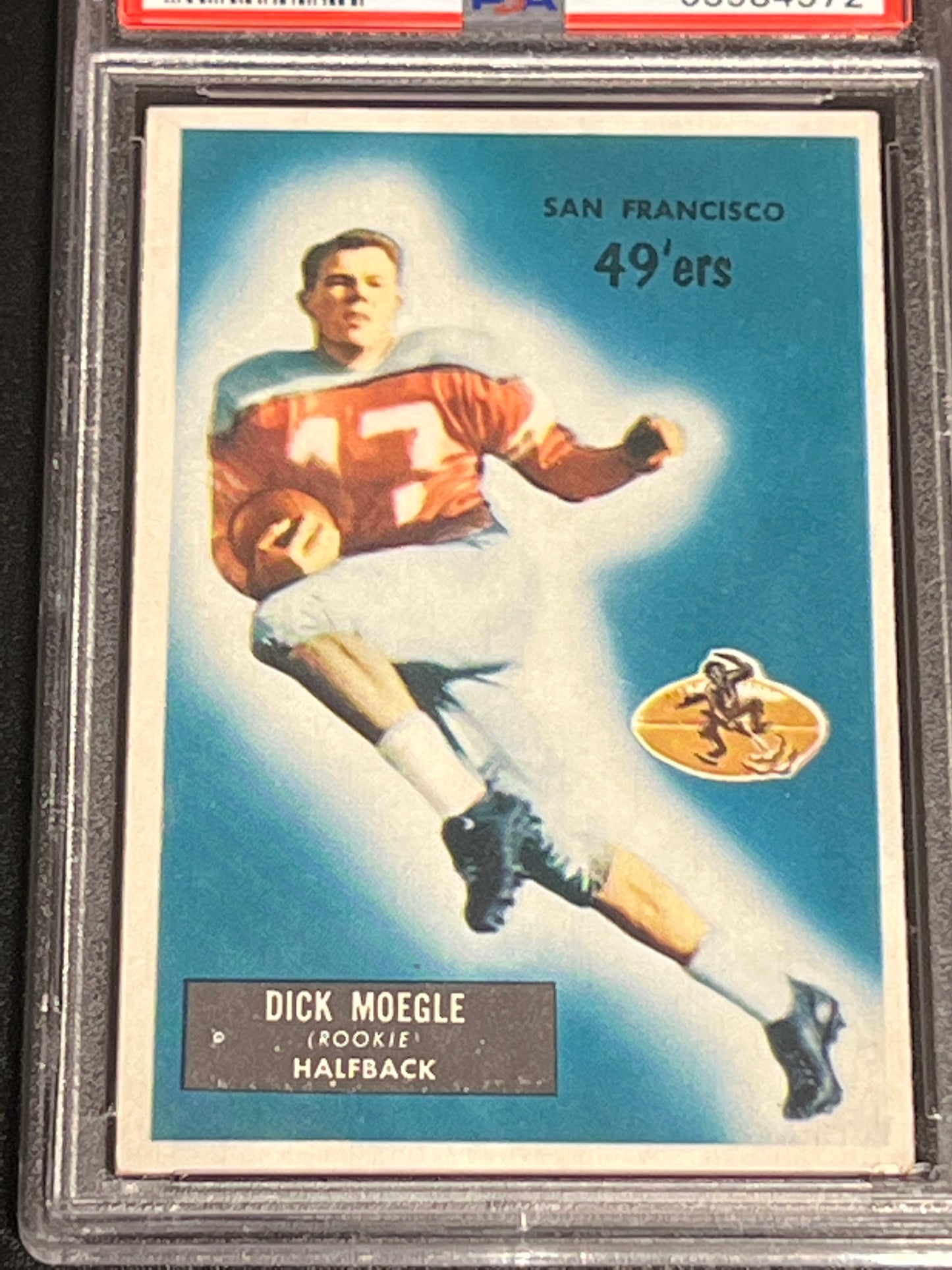 1955 Bowman DICK MOEGLE - RC - #48 - PSA 5.5