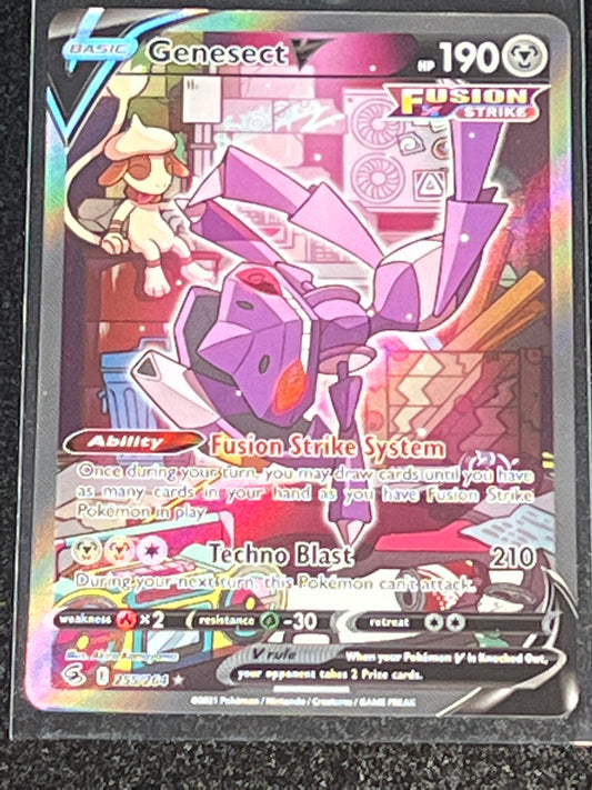 2021 Pokemon Genesect V - Ultra Rare  - #255