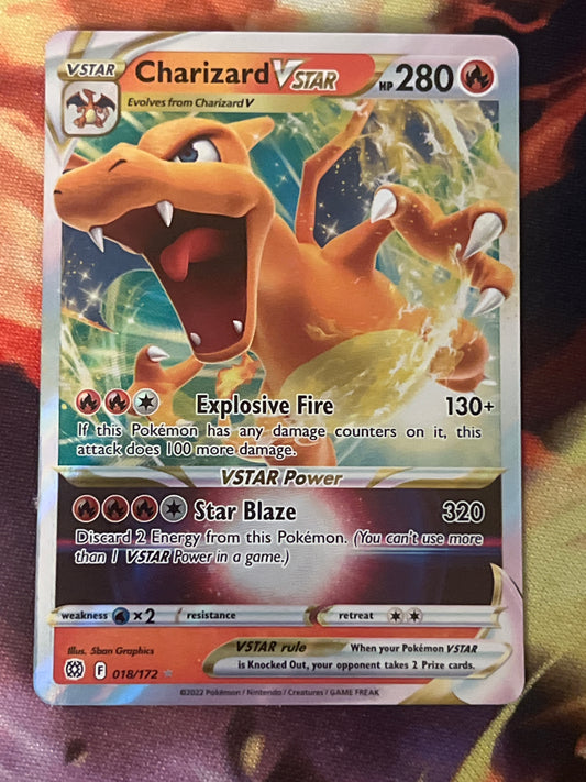 2022 Pokemon Charizard Vstar - Ultra Rare- #18