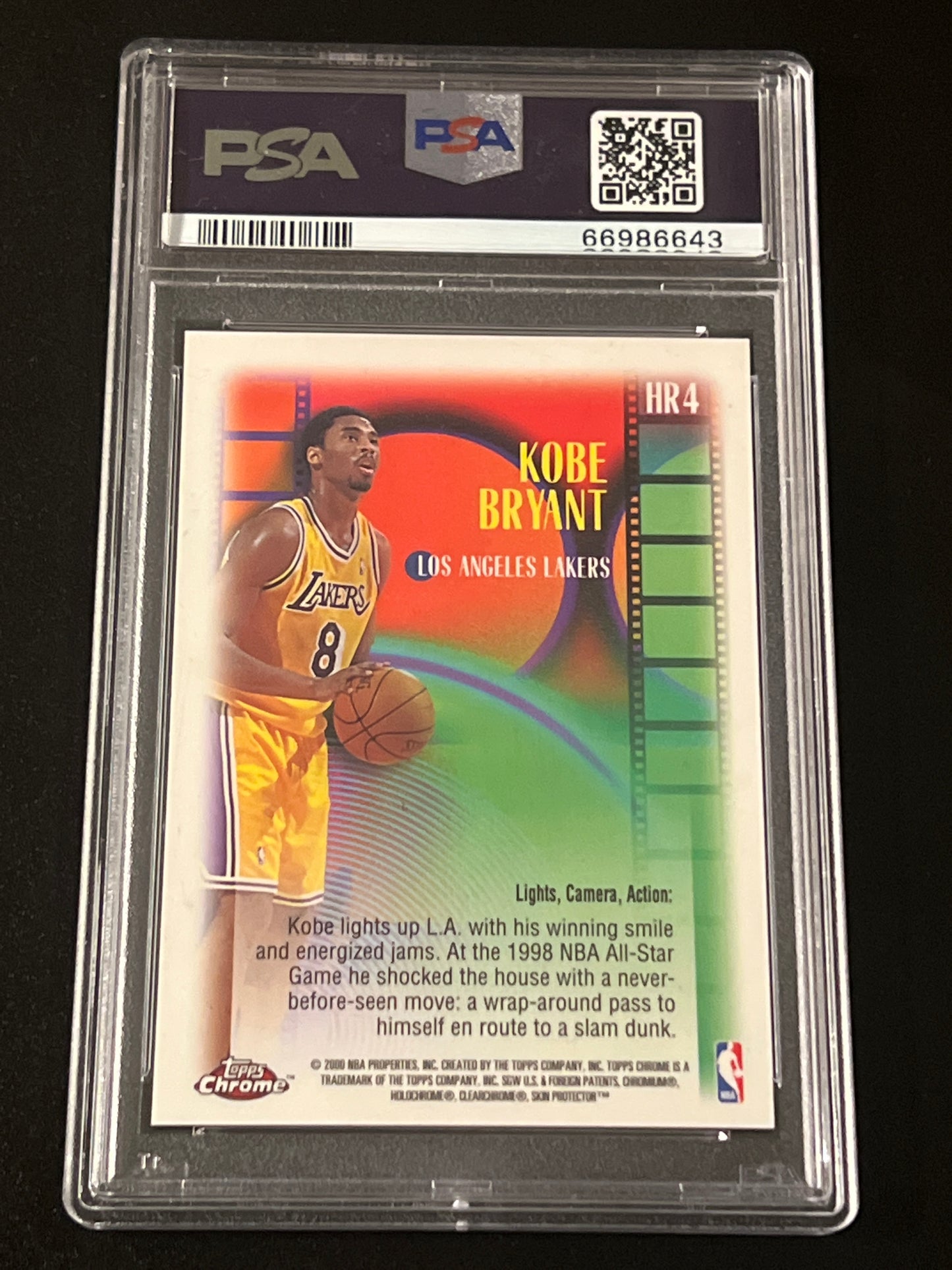 1999 Topps Chrome - KOBE BRYANT - #HR4