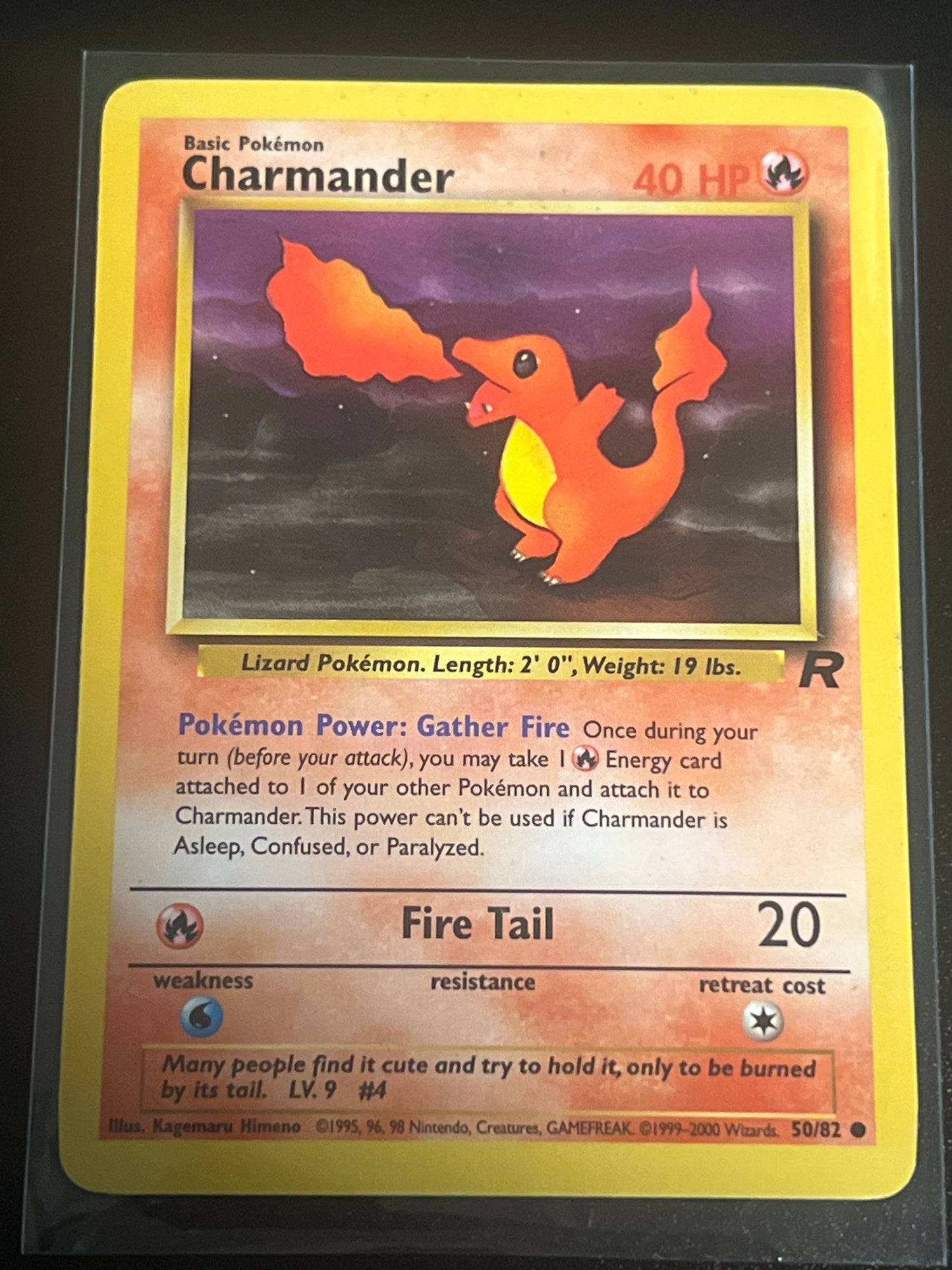 1999-2000 CHARMANDER - Team Rocket - #50