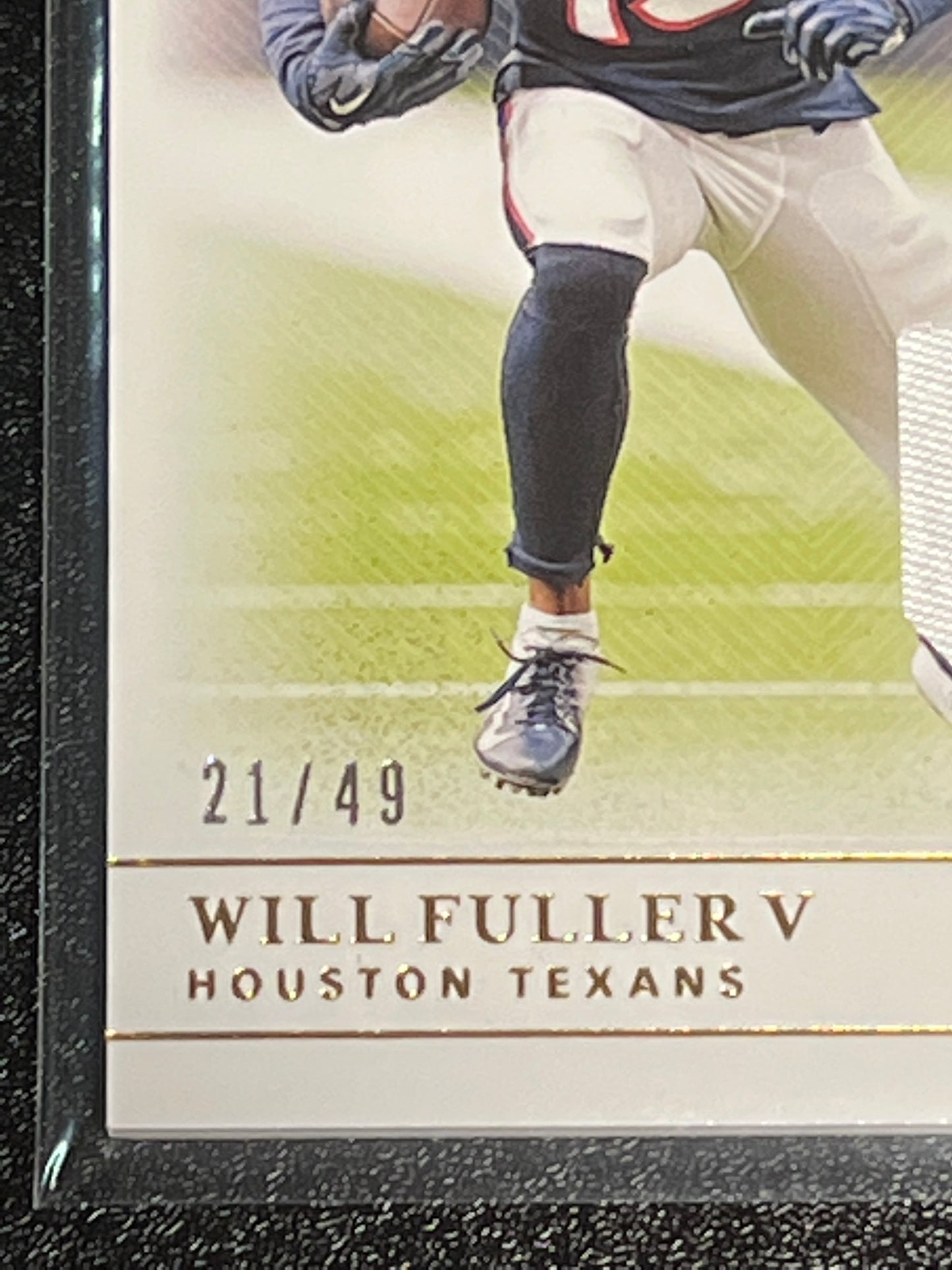 2019 Panini Nat. Treas. WILL FULLER V - Patch Card - 21/49- #CM-47