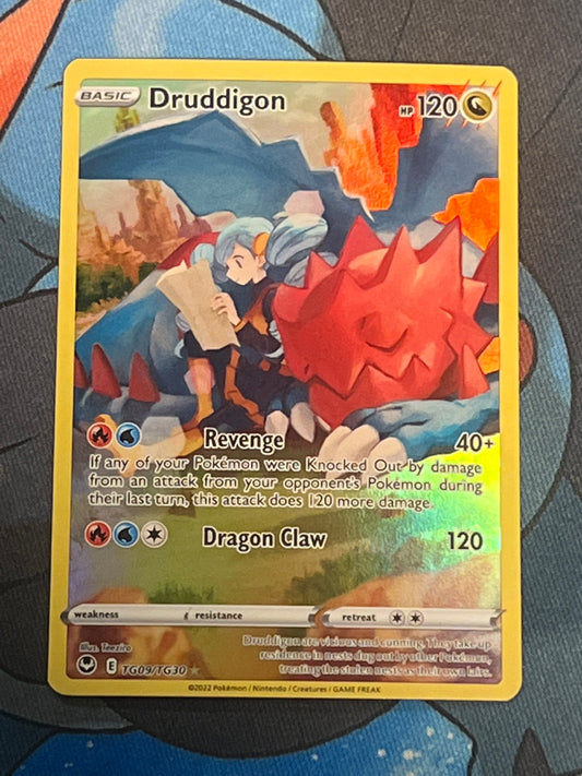 2022 Pokemon Druddigon - Trainer Gallery - Ultra Rare - #TG09