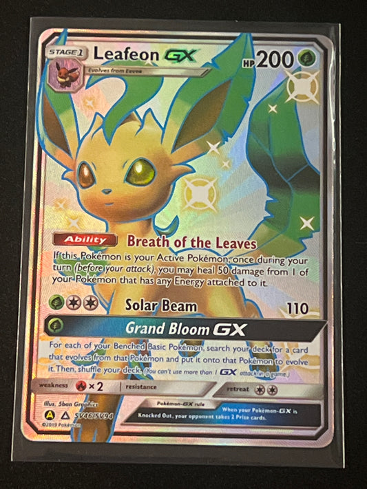 2019 Pokemon LEAFEON GX - Holo - #SV46