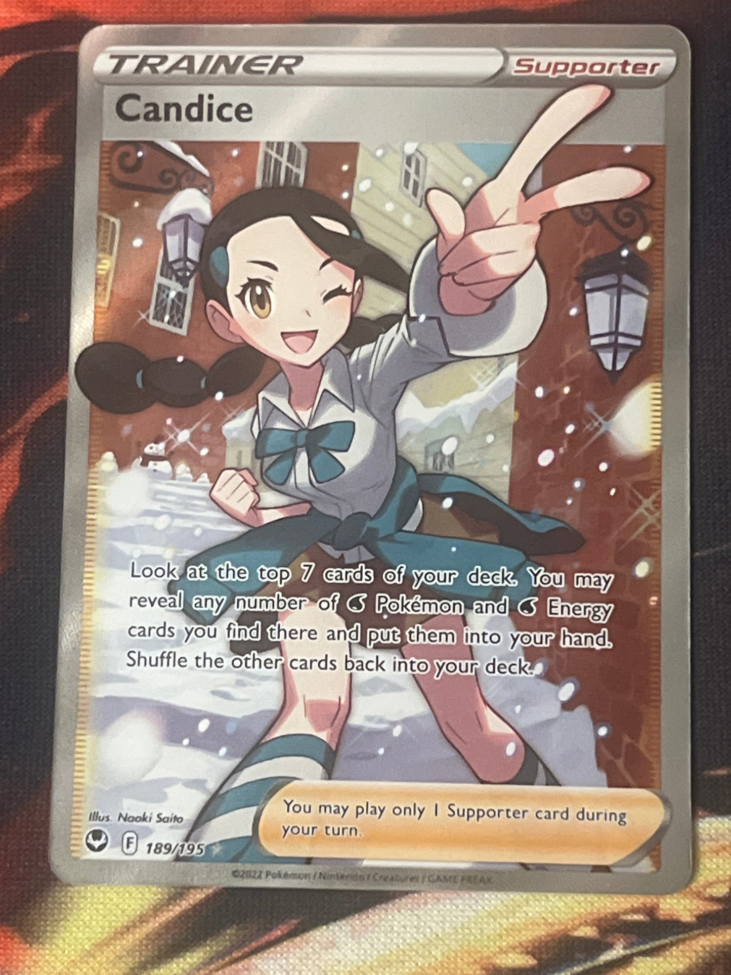 2022 Pokemon - Candice - Trainer - Ultra Rare - #189