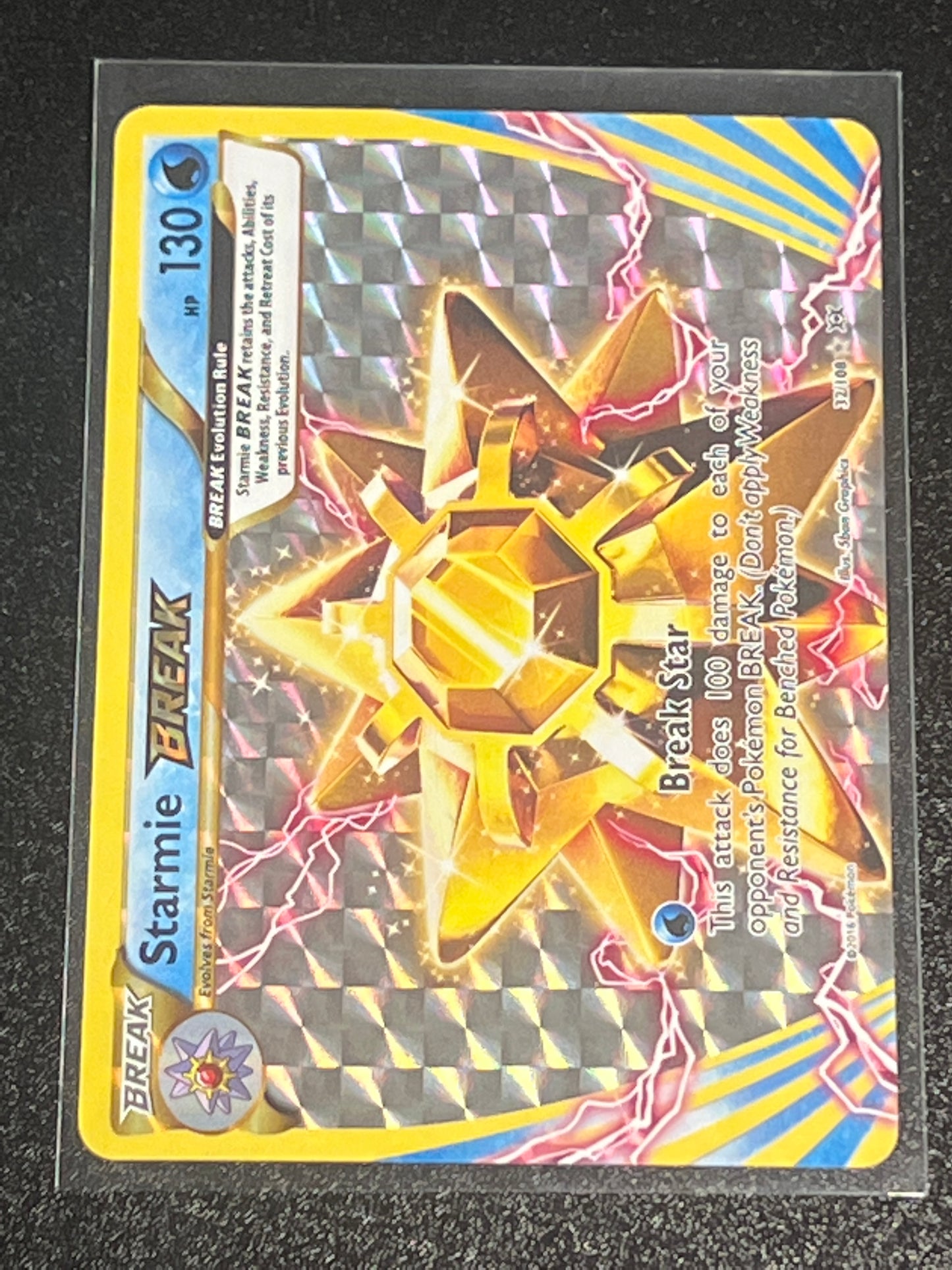 2016 Pokemon STARMIE BREAK - Holo - #32