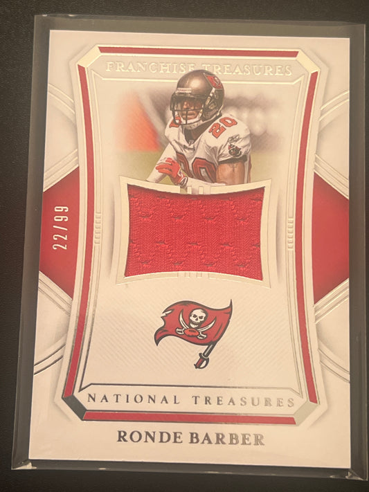 2022 Nat. Treas. RONDE BARBER 22/99 - Patch Card #11