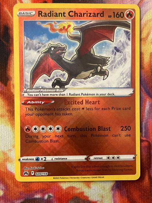 2023 Pokemon Radiant Charizard - Radiant Rare - #20