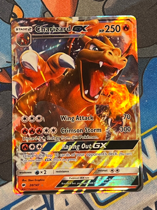 2017 Pokemon Charizard GX - Ultra Rare - #20