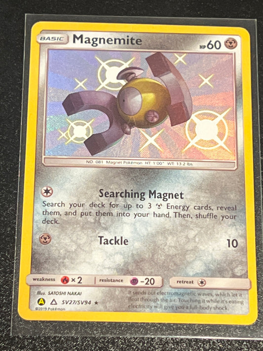 2019 Pokemon MAGNEMITE - Holo - #SV27