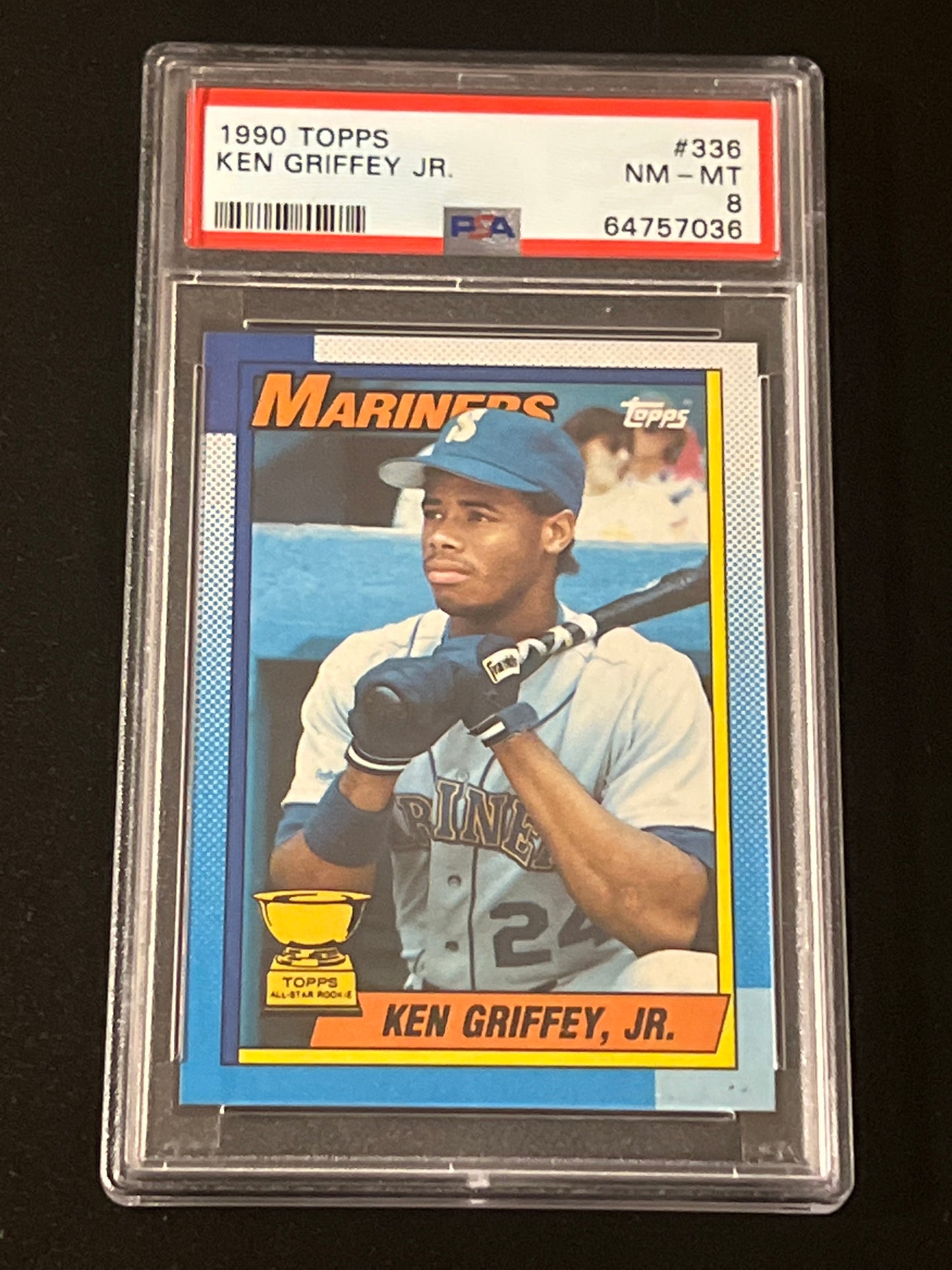 1990 Topps KEN GRIFFEY JR. - PSA 8