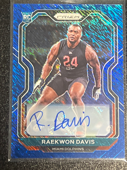 2020 Panini Prizm RAEKWON DAVIS - Auto  - 02/25 - #341