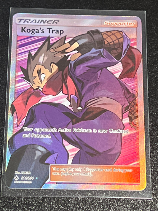 2019 Pokemon KOGA'S TRAP - Holo - #211