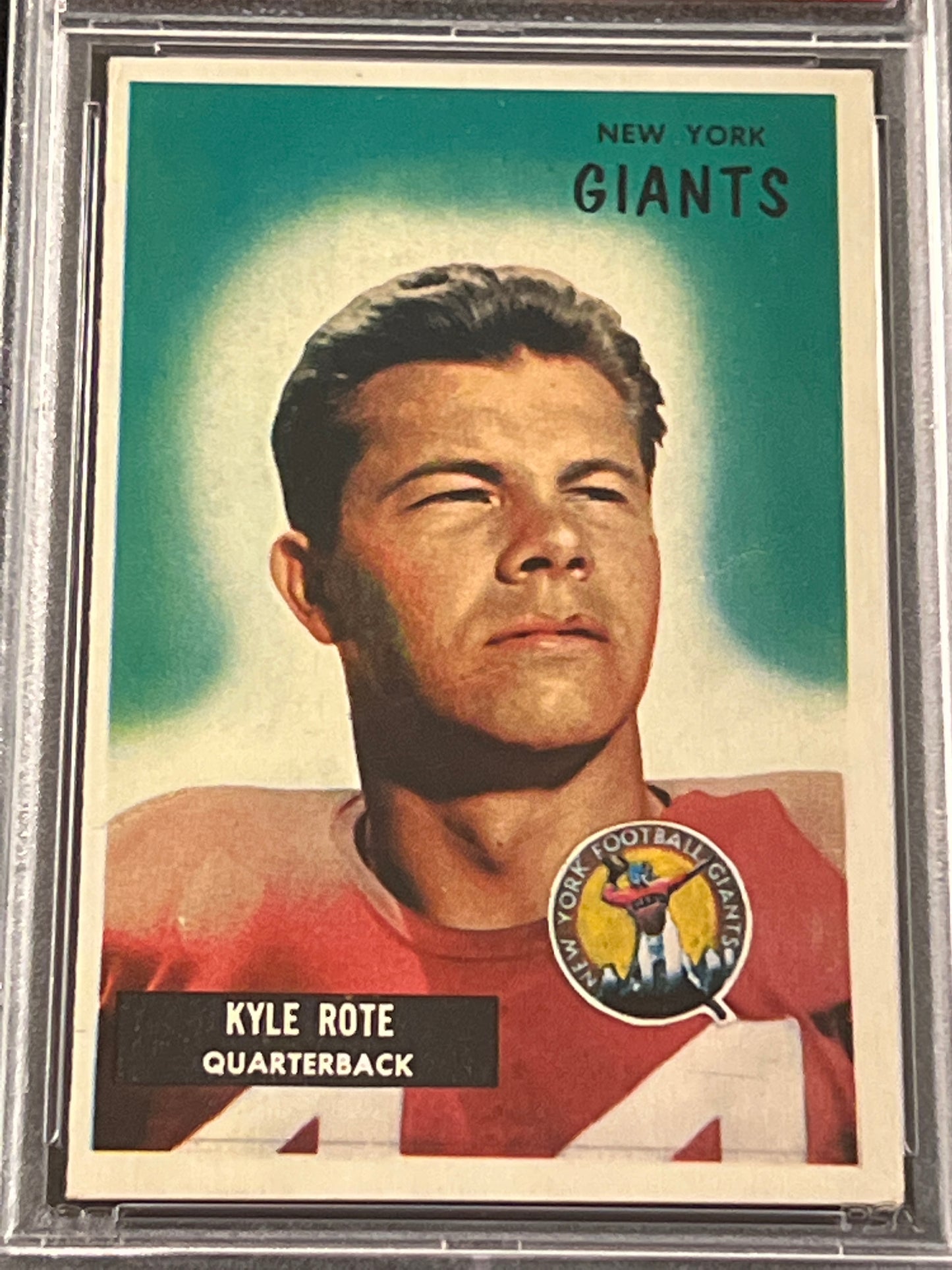 1955 Bowman KYLE ROTE - PSA 5