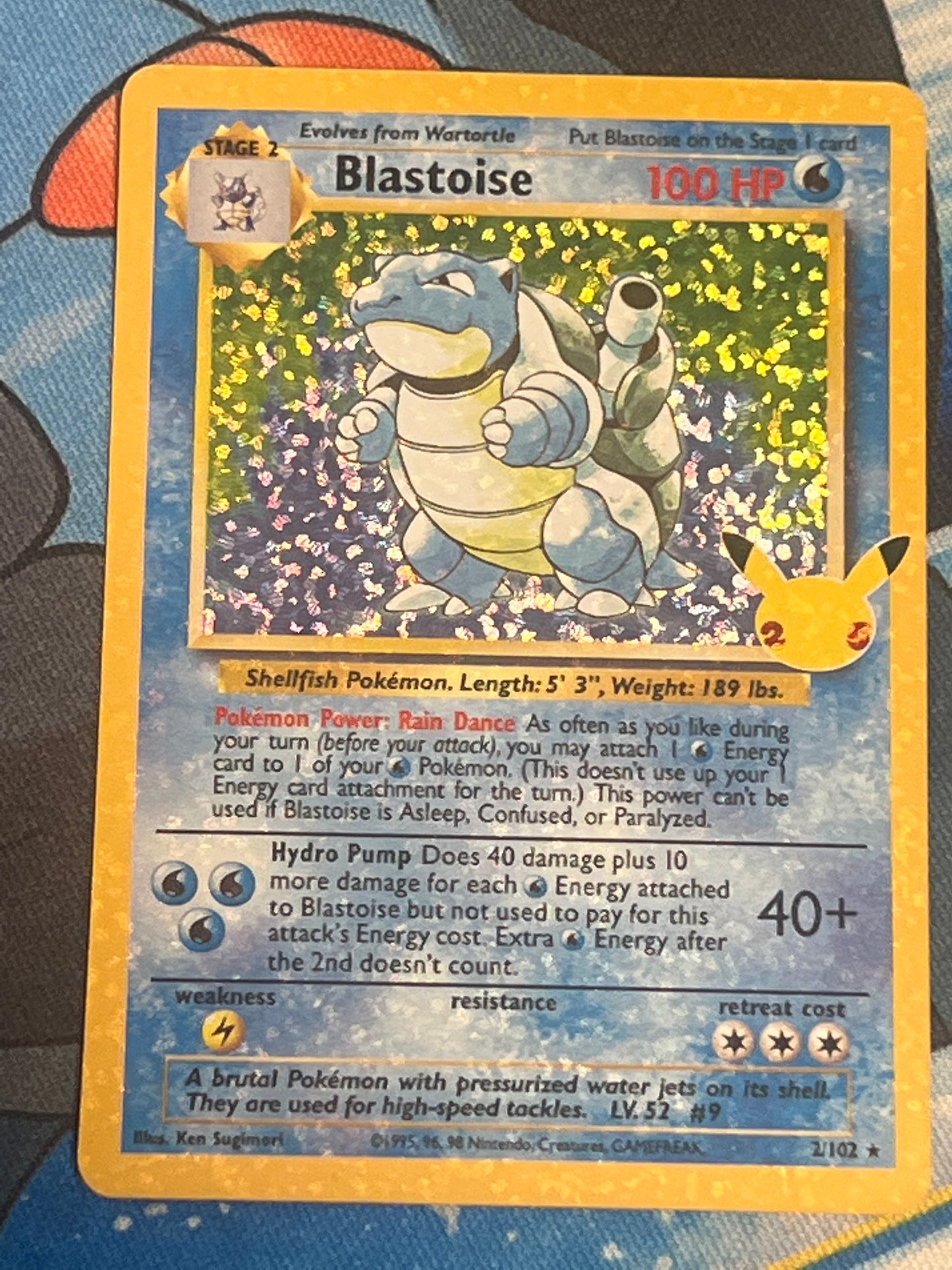 2021 Pokemon Celebrations Blastoise  - Rare Holo - #2