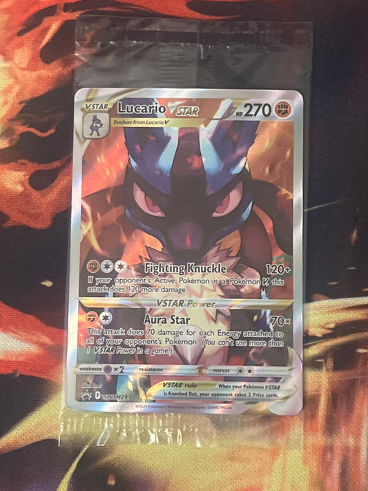 2023 Pokemon - Lucario Vstar - Holo Promo - #SWSH291