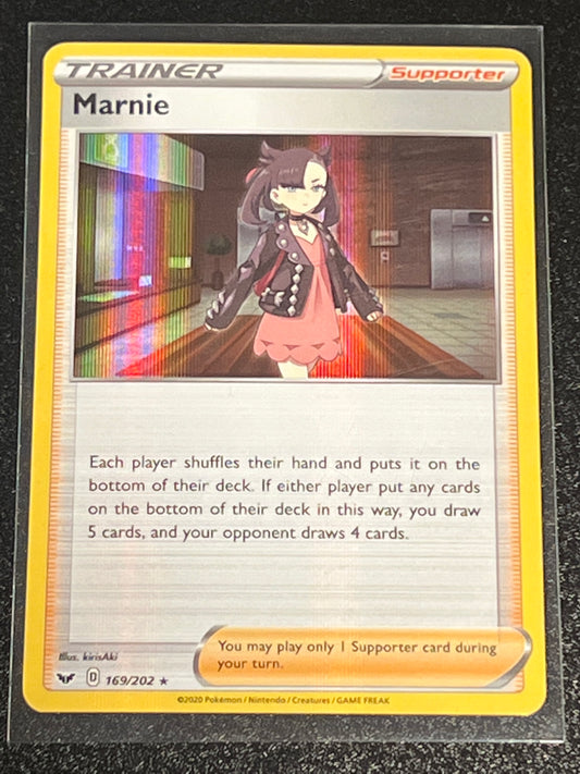 2020 Pokemon MARNIE - Trainer - Holo - #169