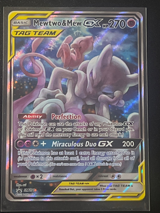 2019 Pokemon MEWTWO&MEW GX - Holo - #SM191