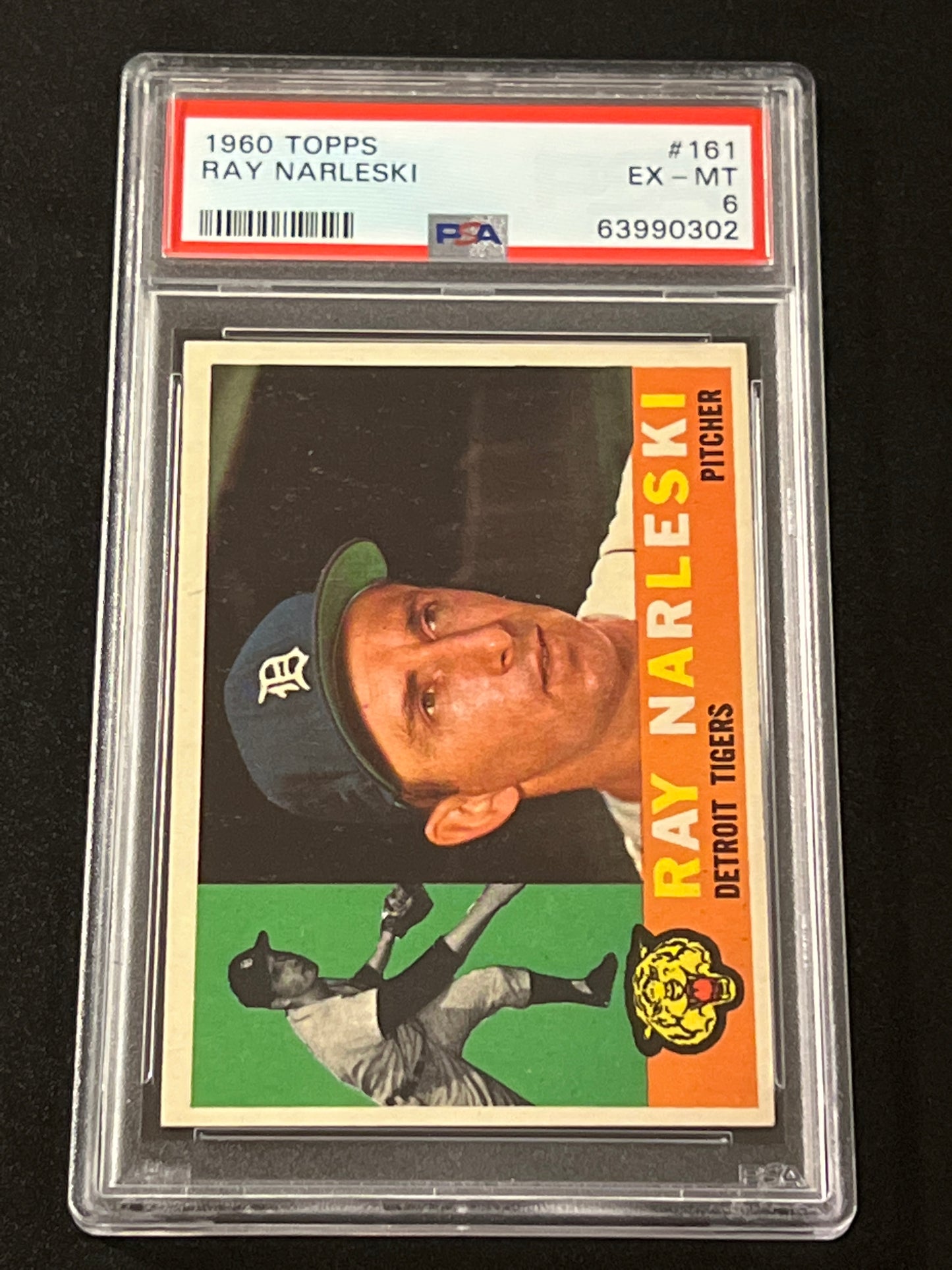 1960 Topps RAY NARLESKI - PSA 6