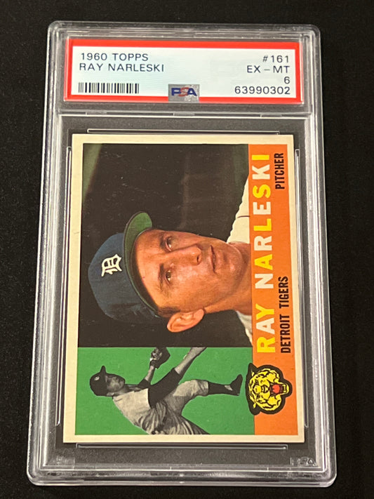 1960 Topps RAY NARLESKI - PSA 6