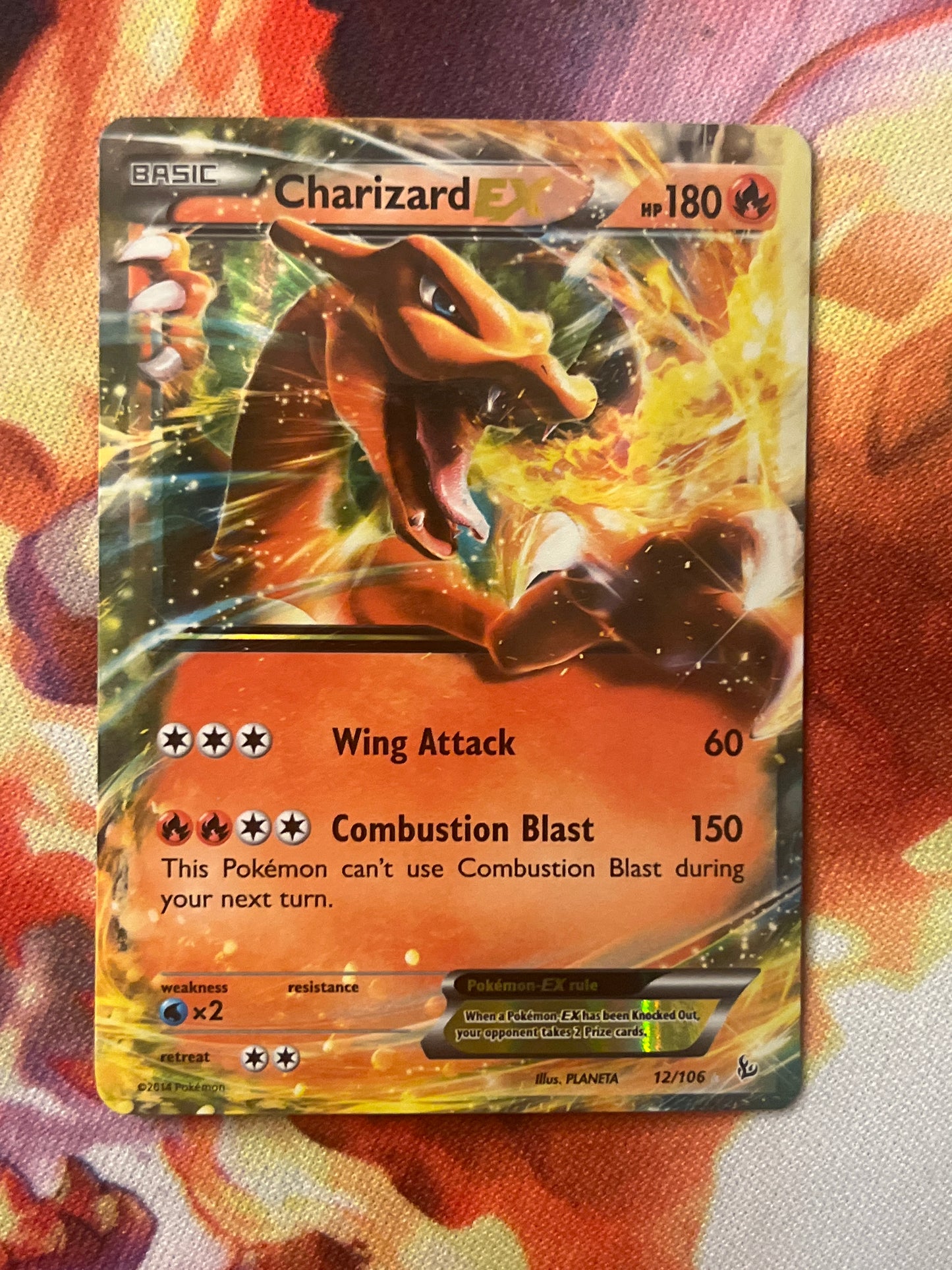 2016 Pokemon CHARIZARD EX - #12