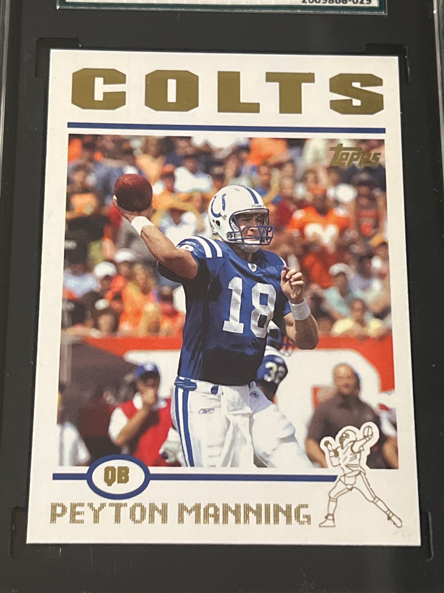 2004 Topps PEYTON MANNING  - #1 - SGC 10