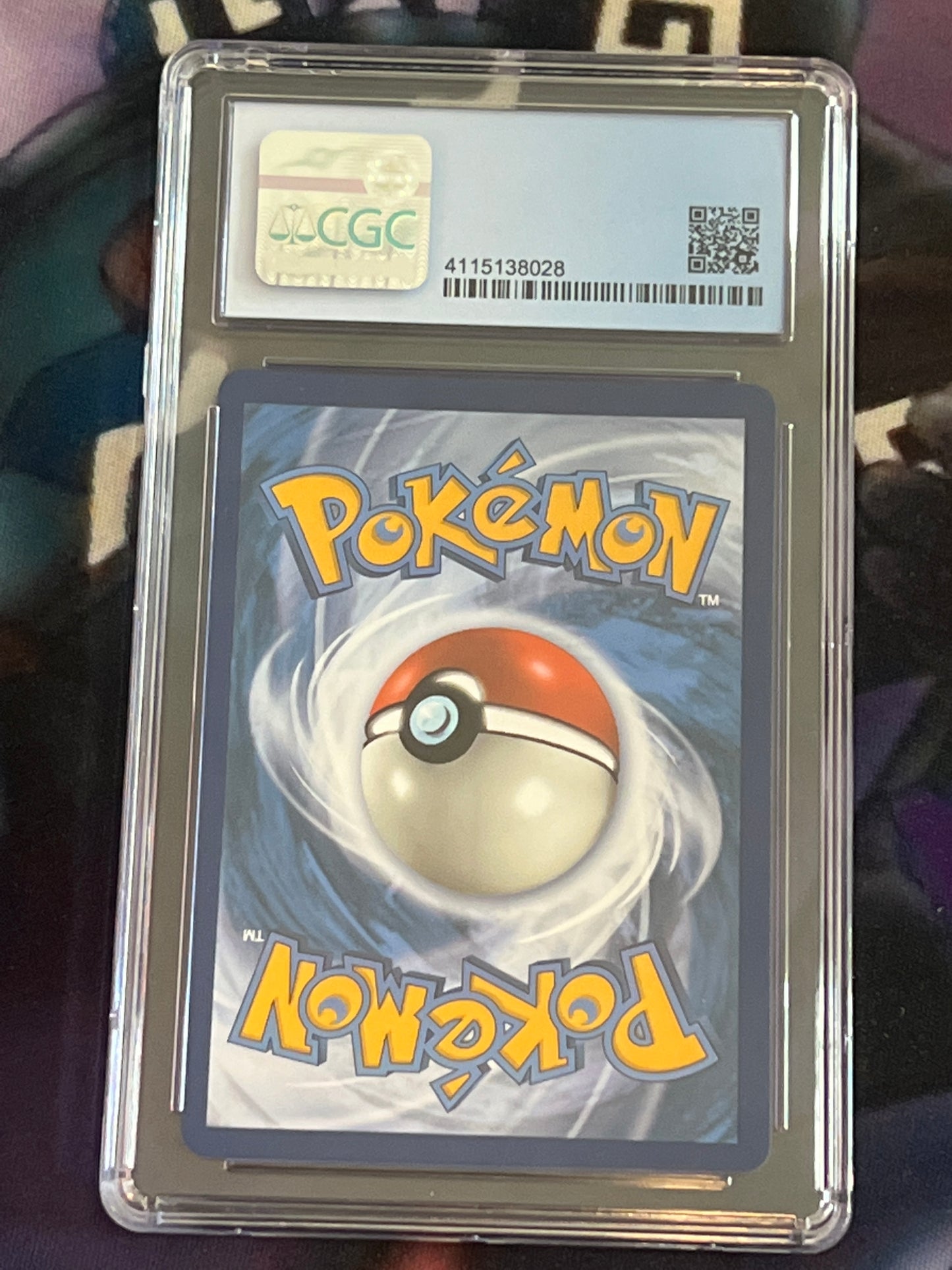 2022 Pokemon MewTwo Vstar - Secret Rare - Graded CGC 9.5 - #86