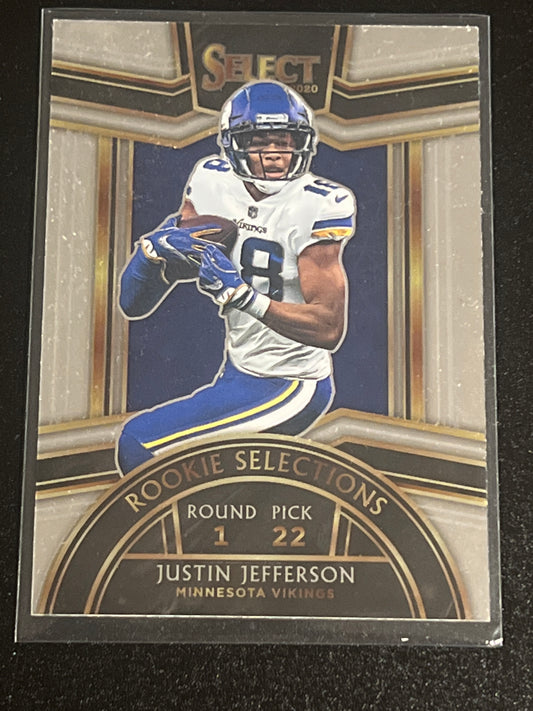 2020 Panini Select JUSTIN JEFFERSON - #RS-9