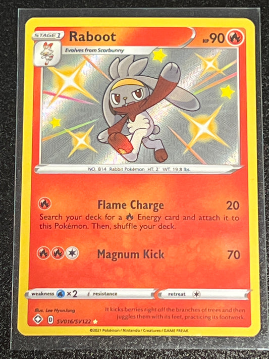 2021 Pokemon RABOOT - Holo - #SV016