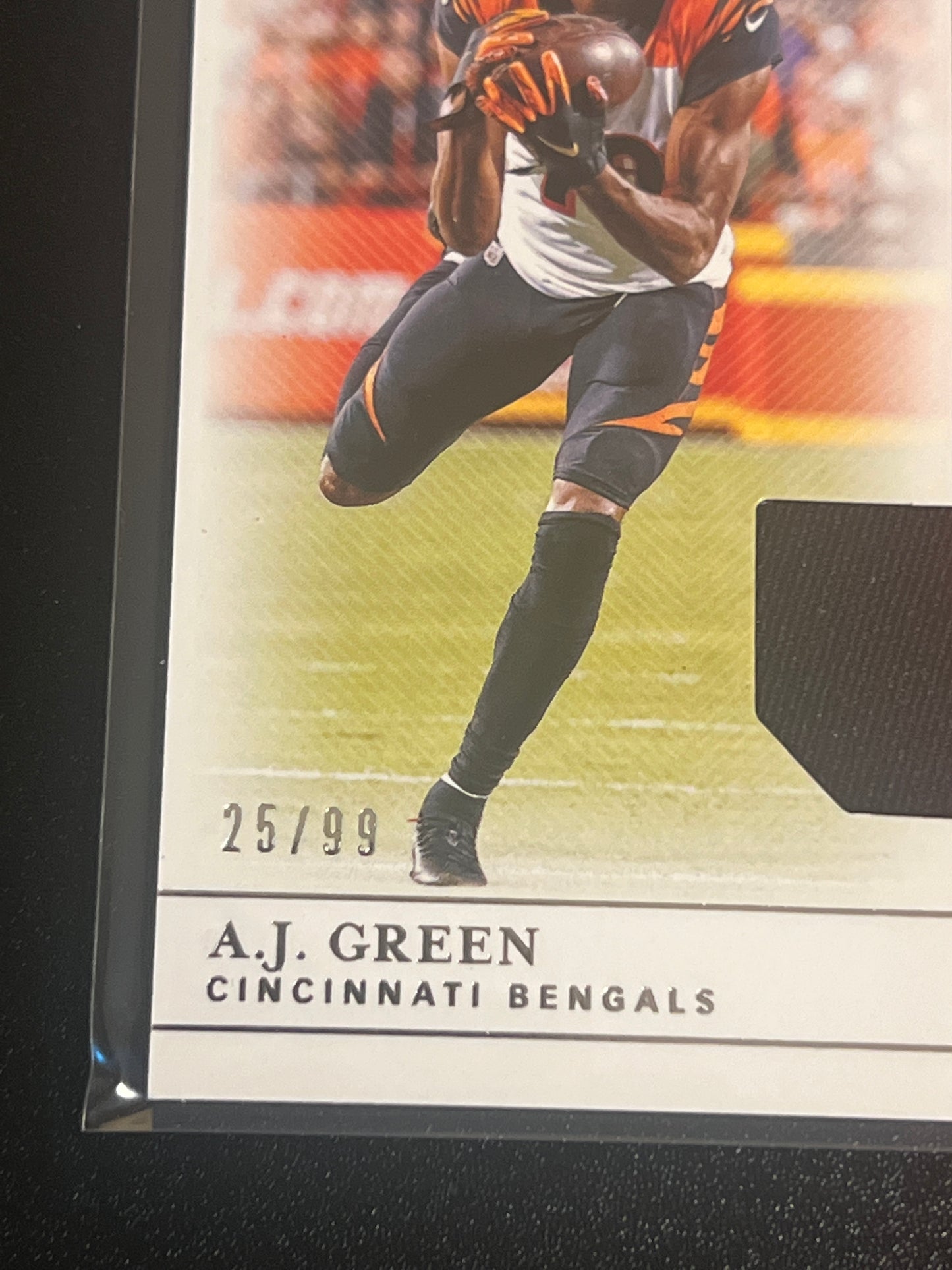 2019 Panini Nat. Treas. A.J. GREEN - Patch Card - 25/99 - #CM-29